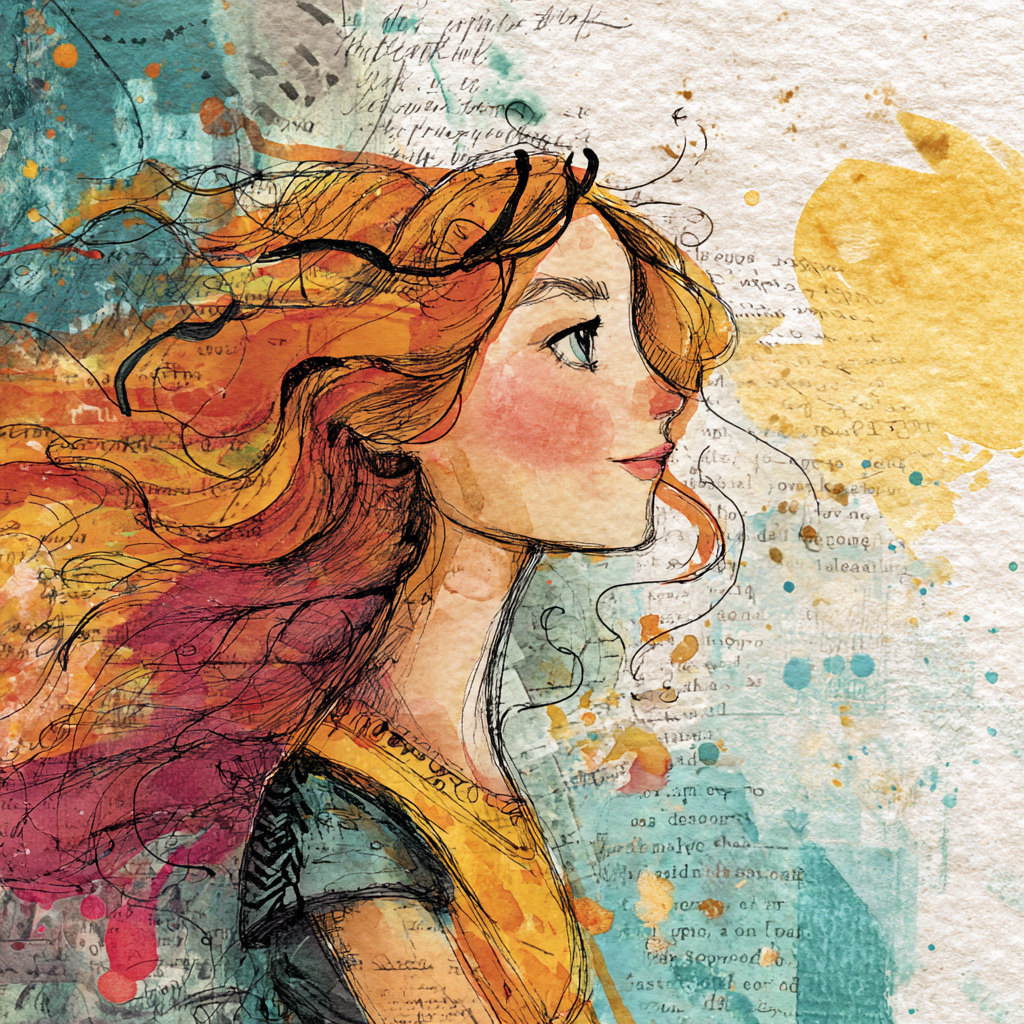 Exemplos de artes criadas com prompts midjourney para papelaria