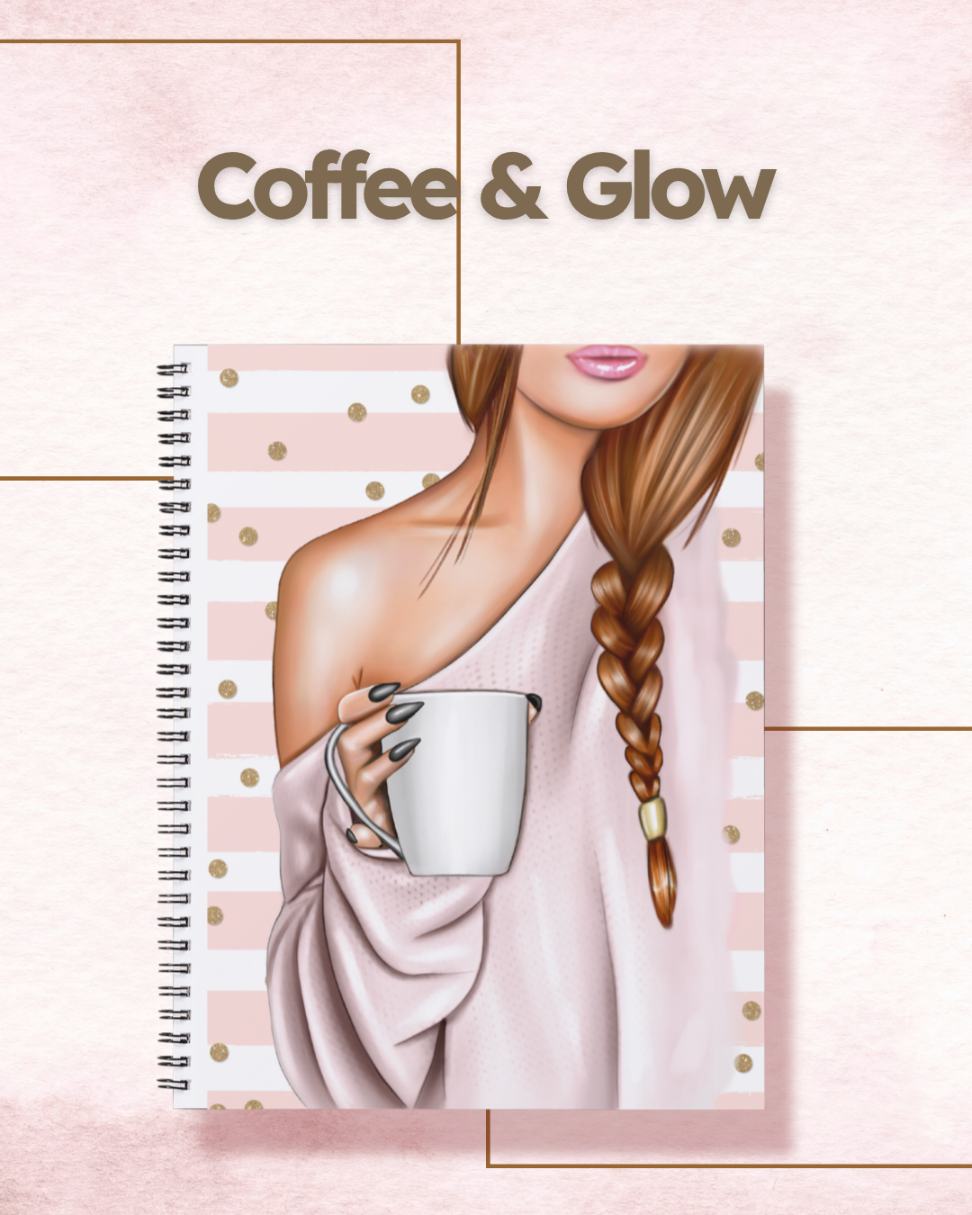 Coleção Coffee & Glow – Pack de Capas Fashion | Estilo Urbano