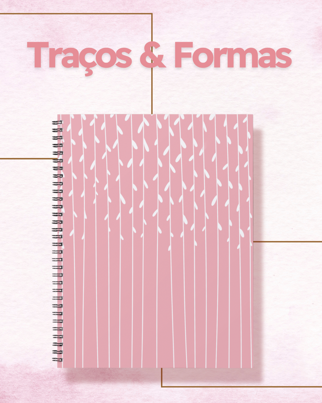 Pack de Capas Digitais – Coleção Traços e Formas | Padrões Orgânicos