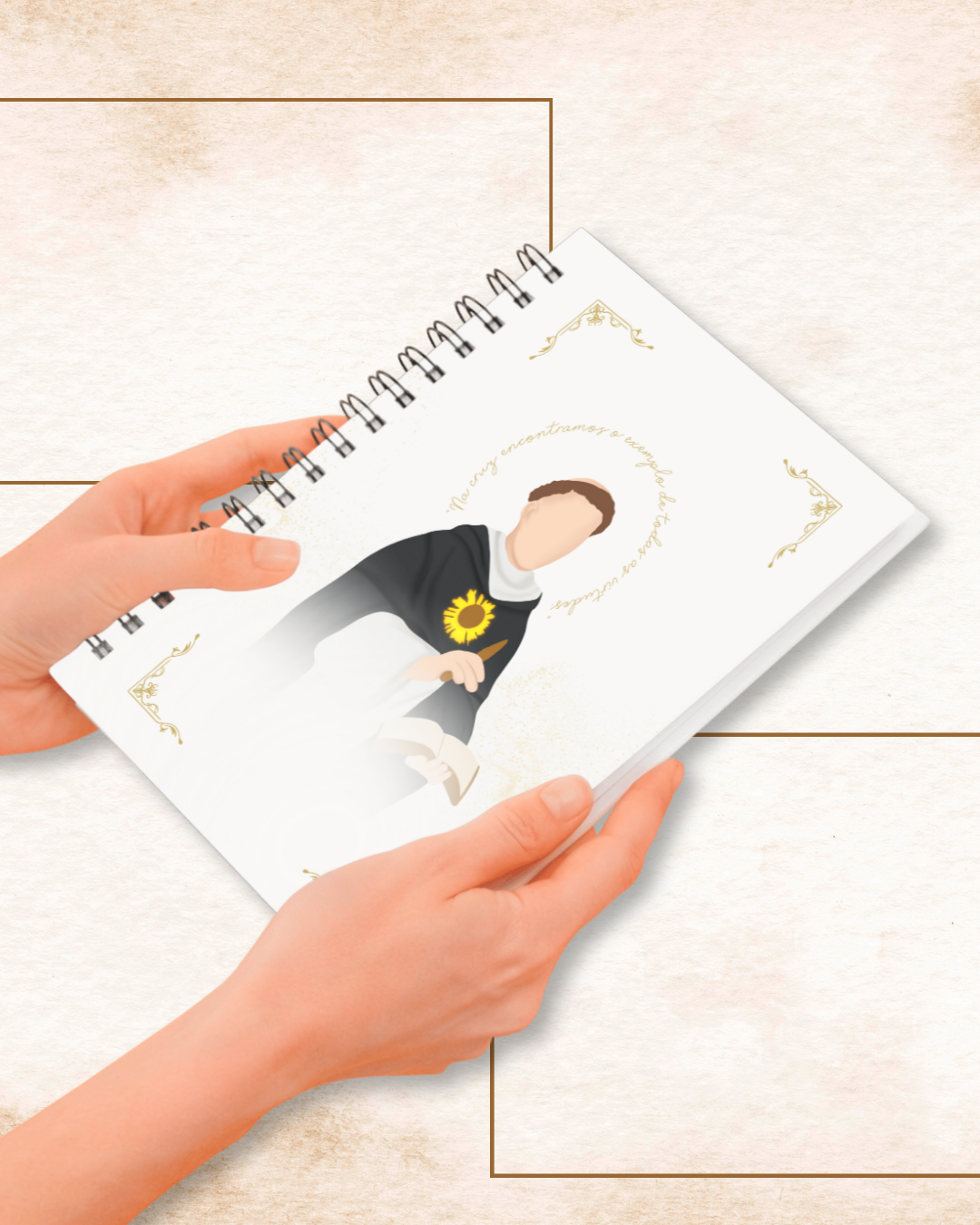 Coleção Traços de Fé – Pack de Capas Católicas | Design Minimalista