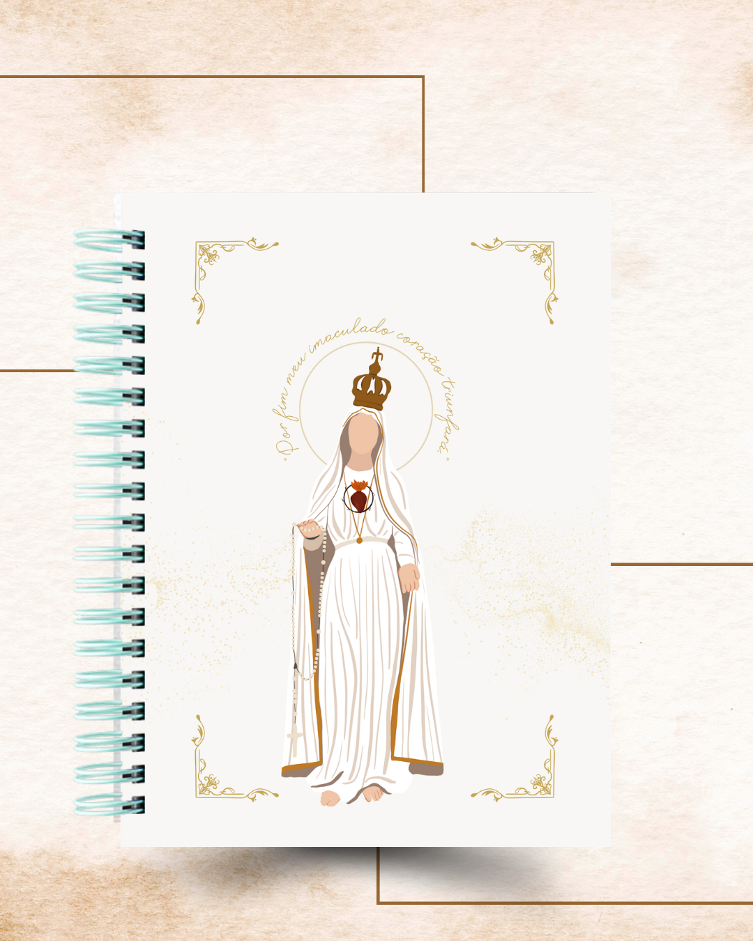 Coleção Traços de Fé – Pack de Capas Católicas | Design Minimalista